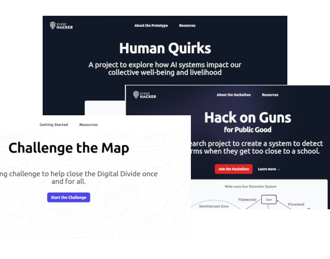 civic hacker research projects for good